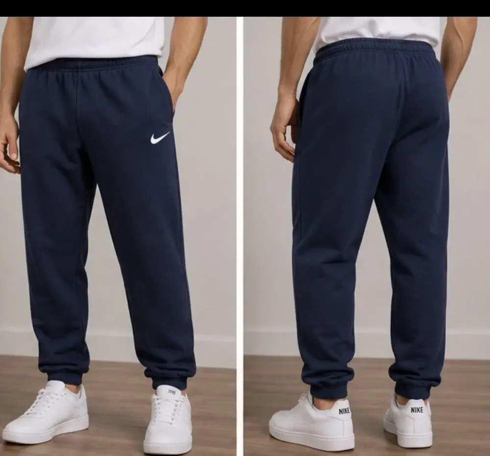 Nike Men’s Navy Sweatpants Athletic Lounge Jogger Pants Size M